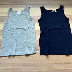 2 GAP KIDS girls tank tops EUC sz S